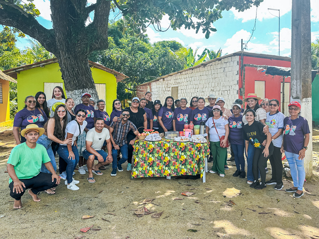 SCFV de Mata Redonda promove aula especial para idosos e adultos na Reserva Congaçari, em Caaporã