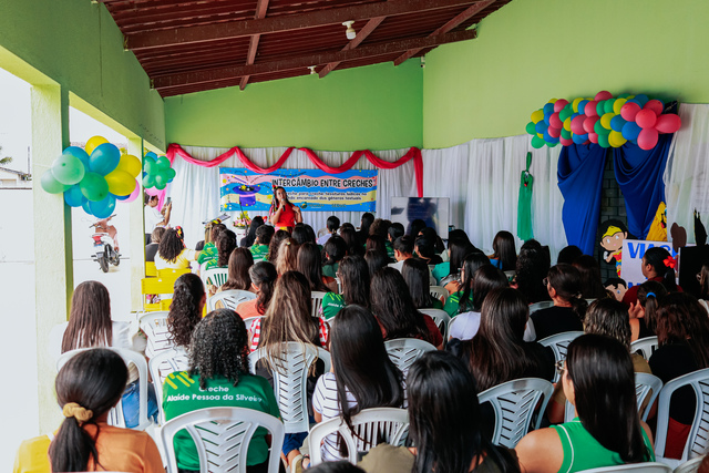 Educação lúdica e inovadora marca encontro entre creches realizado pela Prefeitura de Alhandra