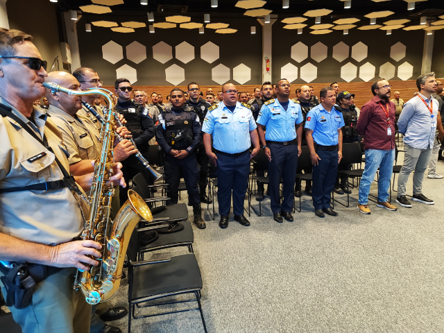 1ª CIPM celebra 12 anos de dedicação à segurança pública com integração entre a Guarda Municipal de Alhandra
