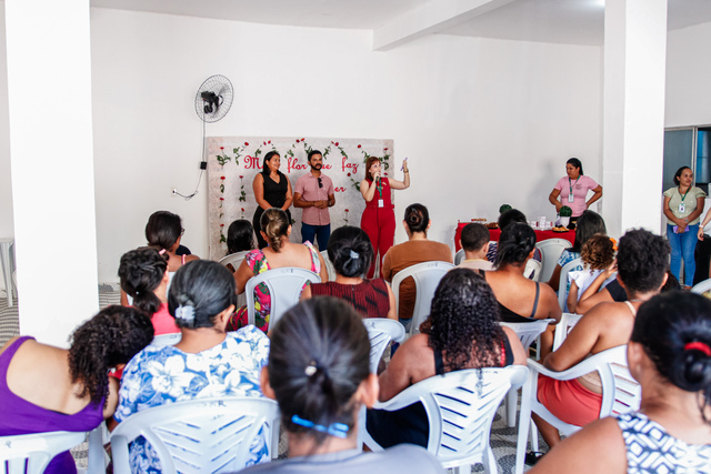CRAS de Mata Redonda promove acolhimento especial para gestantes em celebração ao mês das mães