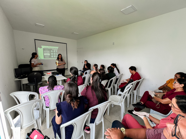 Prefeitura de Alhandra promove capacitação em biossegurança e controle de infecção para técnicos de enfermagem