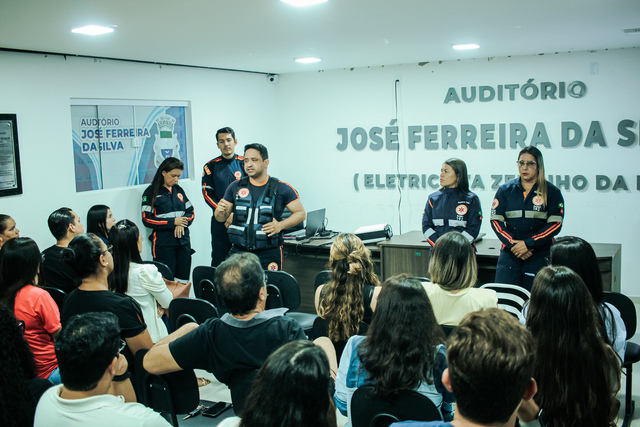 Secretaria de Saúde de Alhandra realiza curso de primeiros socorros para equipe de odontologia da rede municipal