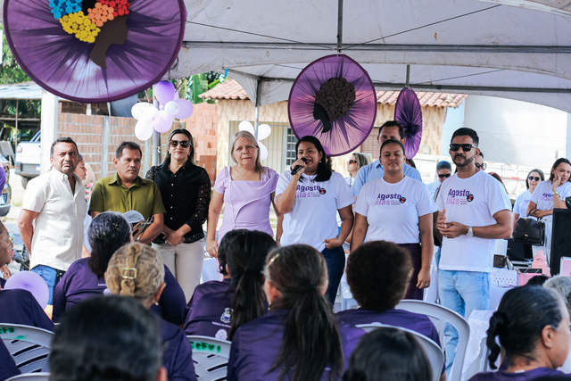 Prefeitura de Alhandra realiza “Manhã Lilás” e encerra programação do Agosto Lilás com ações de cuidado e valorização das mulheres