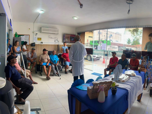 Centros de Reabilitação de Alhandra promovem ações especiais em alusão ao Novembro Azul
