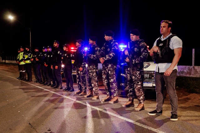 Forças de segurança promovem ação integrada para a Festa do Padroeiro São Sebastião no Oiteiro, em Alhandra