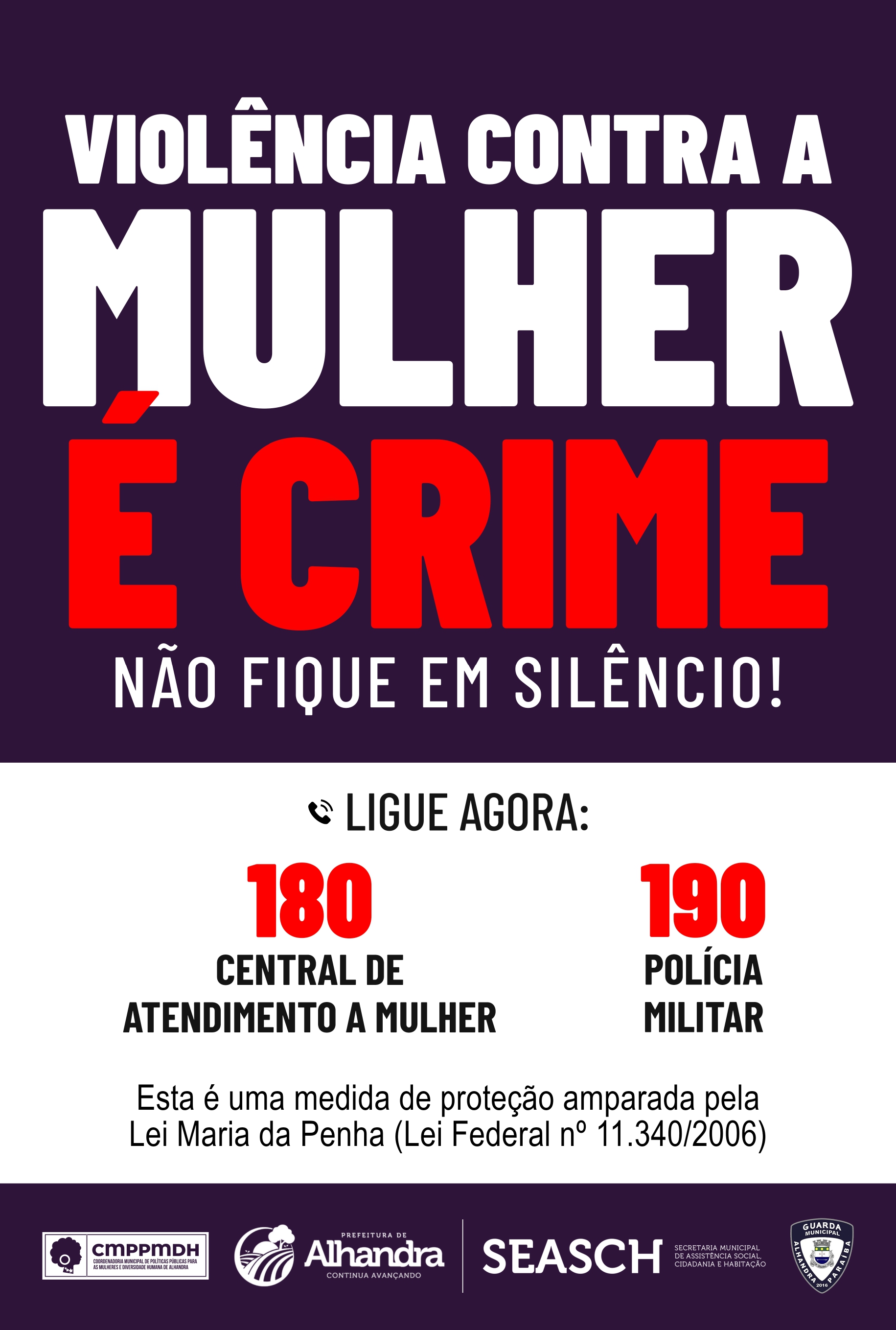Prefeitura de Alhandra orienta estabelecimentos sobre nova lei estadual que fortalece o combate à violência contra a mulher