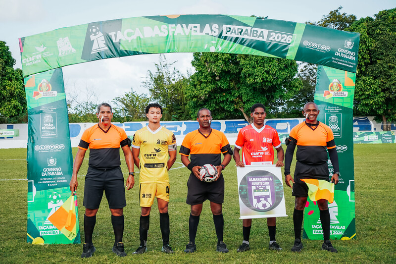 Alhandra conquista títulos masculino e feminino  na regional litoral Sul da Taça das Favelas Paraíba 2026