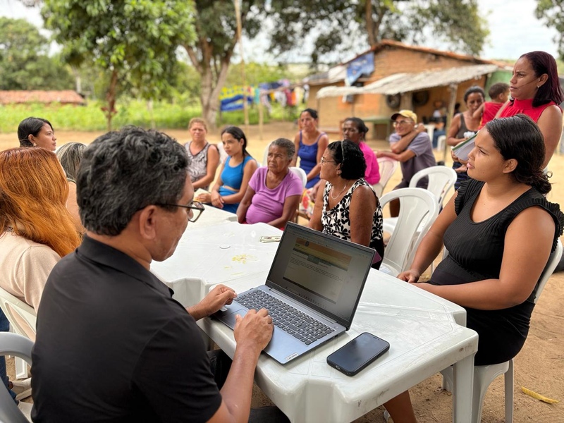 Assistência Social leva serviços e benefícios à comunidade Águas Lindas, em Mata Redonda